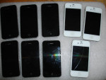 Apple iPhone 4 and 4s phones for sale