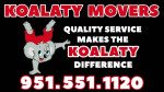 Moving? Don't BREAK Your Back or The Bank! Call 🐨 Koalaty Movers!