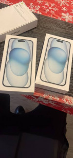 Iphone 15 (blue) 128gb