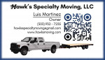 Hawk’s Specialty Moving LLC