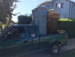 Dude with truck. Hauling, moving, landscape.