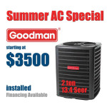 Furnace and central air installation