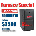 Furnace and central air installation