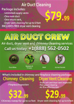 🎟️Air Duct, Carpet & Dryer Vent Cleaning, UV Light installation🎟️