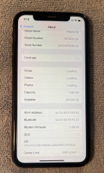 ***A+ Black T-Mobile iPhone XR 256GB***