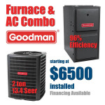 Furnace and central air installation and service