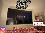 📺🚨$60 TV wall mount installation $100 2 tvs $140 3 tvs 7 days a week