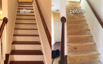 Flooring job, hardwood, laminate, carpet, LVT flooring.