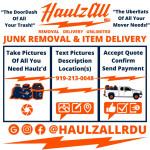Haulz All RDU ( Removal - Delivery - Unlimited)