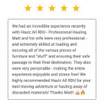Haulz All RDU ( Removal - Delivery - Unlimited)