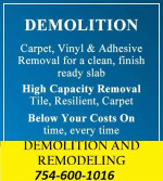 DEMOLITION , REMODELING, REHAB , HANDYMAN ,CALL NOW