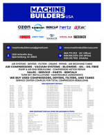 AIR COMPRESSOR SALES AND SERVICE COMPANY, MACHINE BUILDERS USA