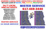 BASEMENT ATTIC GARAGE CLEAN UP===HOARDING + FECES +JUNK +WATER REMOVAL