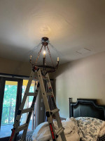 Electrician ⚡️Electrical Services⚡️Light fixture installation