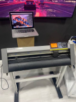 Graphtec CE6000-60, MacBook and Heat Press