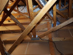 Affordable Attic insulation clean up + Spray foam