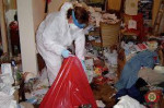 BASEMENT ATTIC GARAGE CLEAN UP===HOARDING + FECES +JUNK +WATER REMOVAL