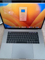 Silver 15” MacBook Pro 2018