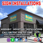 Sign and Banner Installation - Affordable Handyman