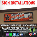 Sign and Banner Installation - Affordable Handyman