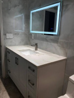 GRANITE-- QUARTZ-- MARBLE---FREE SINK