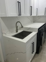 GRANITE-- QUARTZ-- MARBLE---FREE SINK