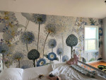 Wallpaper Services⭐️⭐️⭐️⭐️⭐️ Murals Vinyl Graphic Grasscloth
