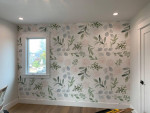 🔴 Wallpaper installation, wallpaper removal, vinyl, mural, grasscloth