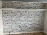 🔴 Wallpaper installation, wallpaper removal, vinyl, mural, grasscloth