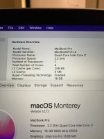 Macbook Pro 15in Mid 2015. Like new condition