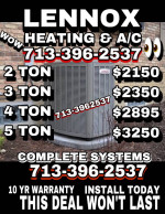 🔹🔸HEATING & A/C🔹🔸LENNOX COMPLETE SYSTEMS...SAVE YOUR CASH‼️