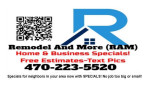 SPECIALS✅FAST REMODEL✅CABINETS✅COUNTERS✅LUX CLOSET✅BATH✅HANDY 24/7