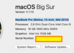 Macbook Pro 13" Mid 2014
