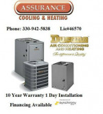 **Install 96% Efficient 70,000 Btu Gas Furnace & 2 Ton AC for $6599**