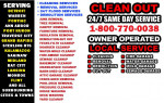 HOARDER CLEAN UP__CLUTTER + TRASH + HOARDING REMOVAL__JUNK OUT SERVICE