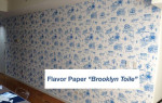 Wallpaper Installed - Lime Wash - Decorative Paint and Plaster