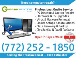 Professional Onsite PC Computer Repairs | Call or Text 772.252.1850