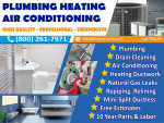 CENTRAL HEATING REPAIR DRAIN CLEANING A/C FLOOR WALL WATER CONDITIONER