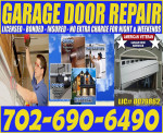 **** Las Vegas #1 **** GARAGE DOOR REPAIR & SERVCE - SAMEDAY SERVICE