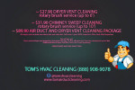 💥$89 AIR DUCT & DRYER VENT CLEANING PACKAGE, CARPET CLEANING