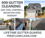 $99 Gutter cleaning, -SAN JOSE -Lifetime Gutter guards, Roof Cleaning, TREE TRIM