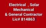 Licensed Contractor  Electrical Solar HVAC General