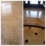 MARBLE TRAVERTINE POLISHING TILE & GROUT CLEANING,
