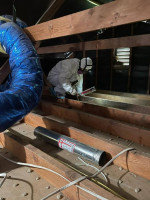 Attic insulation, Installation