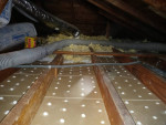 Attic insulation, Installation