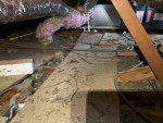 Attic cleaning , insulation, construction