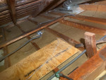 Attic cleaning , insulation, construction