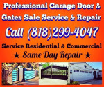 ☎️ Garage Door & Electric Gate Repair, Orenge County ☎️ 818-299-4047