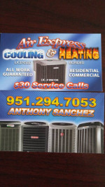 🌞$50.00 HEATER REPAIR/HEATING/FURNACE/HEAT PUMP/INSTALLS/MINI SPLIT