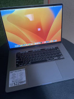 16" MACBOOK PRO RETINA TOUCH BAR 2.4 I9 64GB RAM 512GB SSD 2019